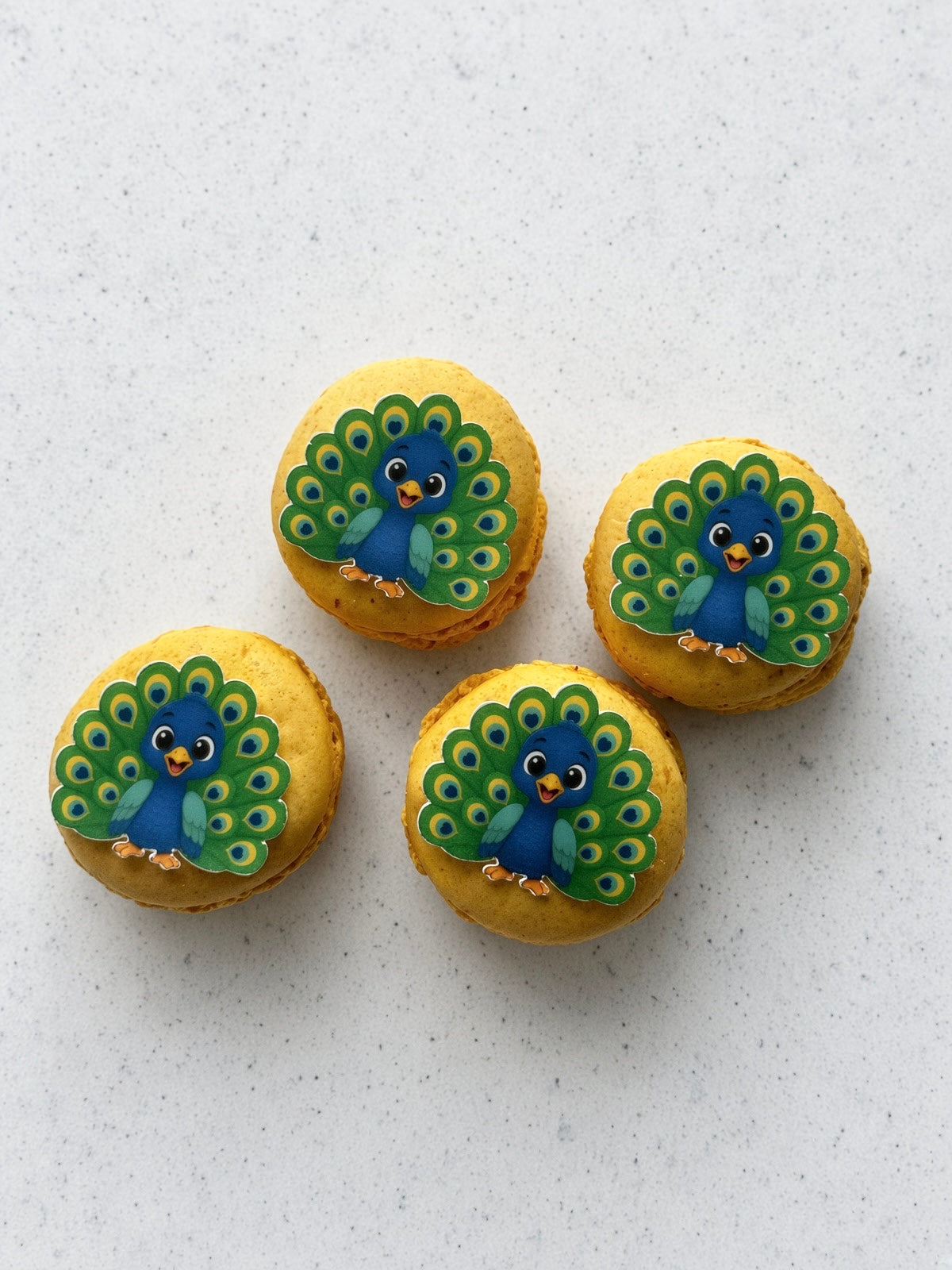 Ätbara toppers tema djur ca 3 cm