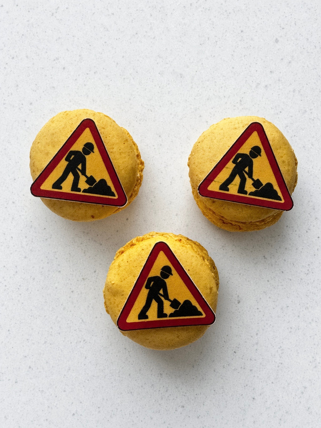 Ätbara bygg-toppers ca 3 cm