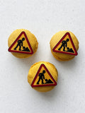 Ätbara bygg-toppers ca 3 cm